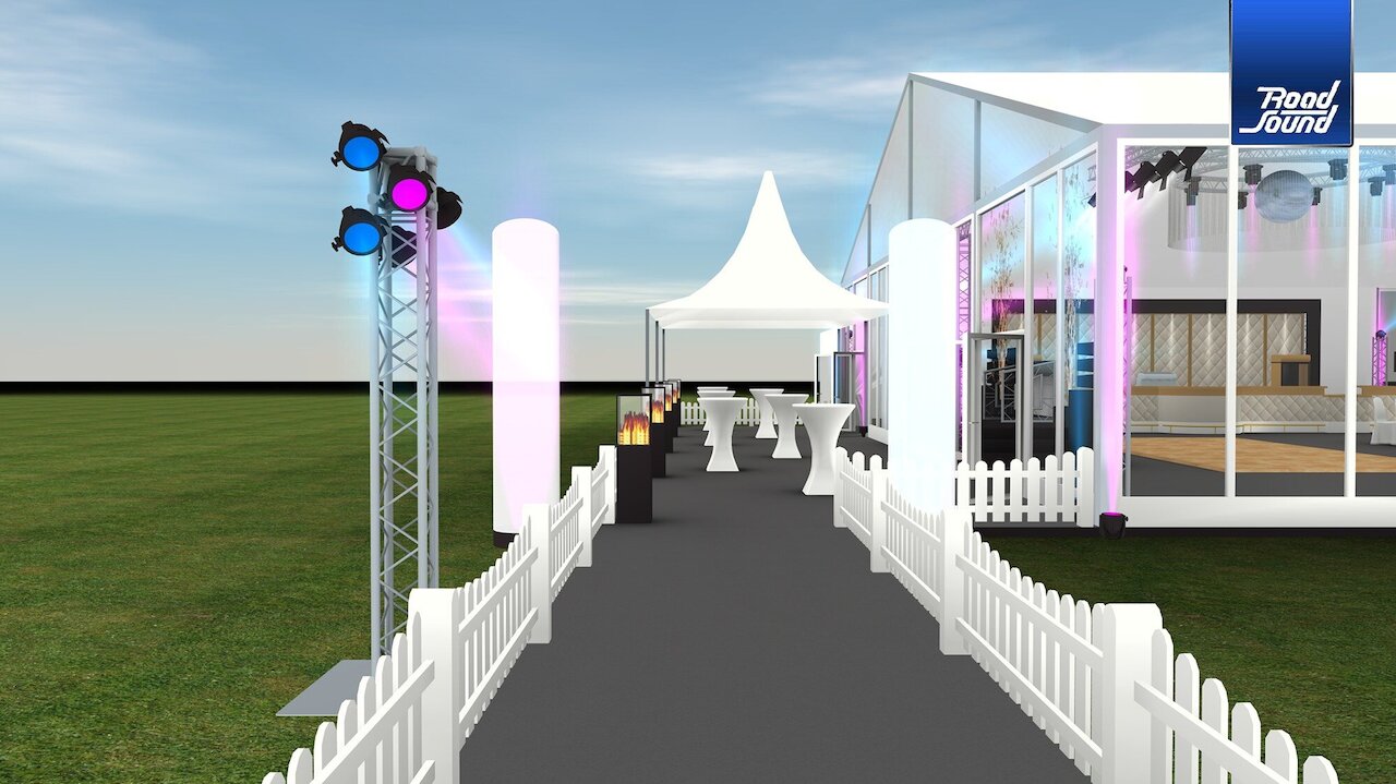 Gartenhochzeit im VIP-Zelt Image 3